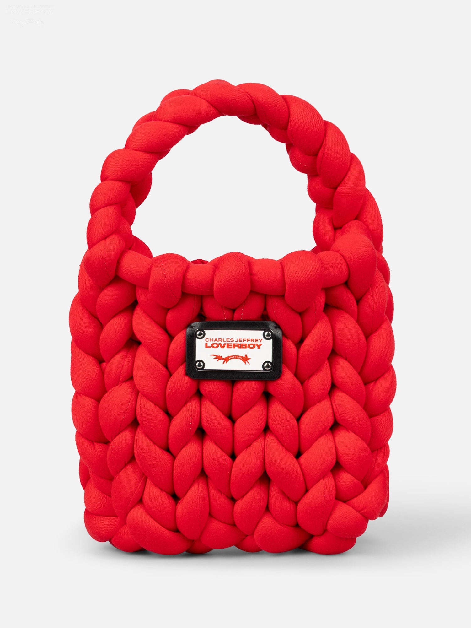 CHARLES JEFFREY LOVERBOY タータンチェック ロープバッグ Streetwear Bags: punk and designer | Charles Jeffrey Loverboy
