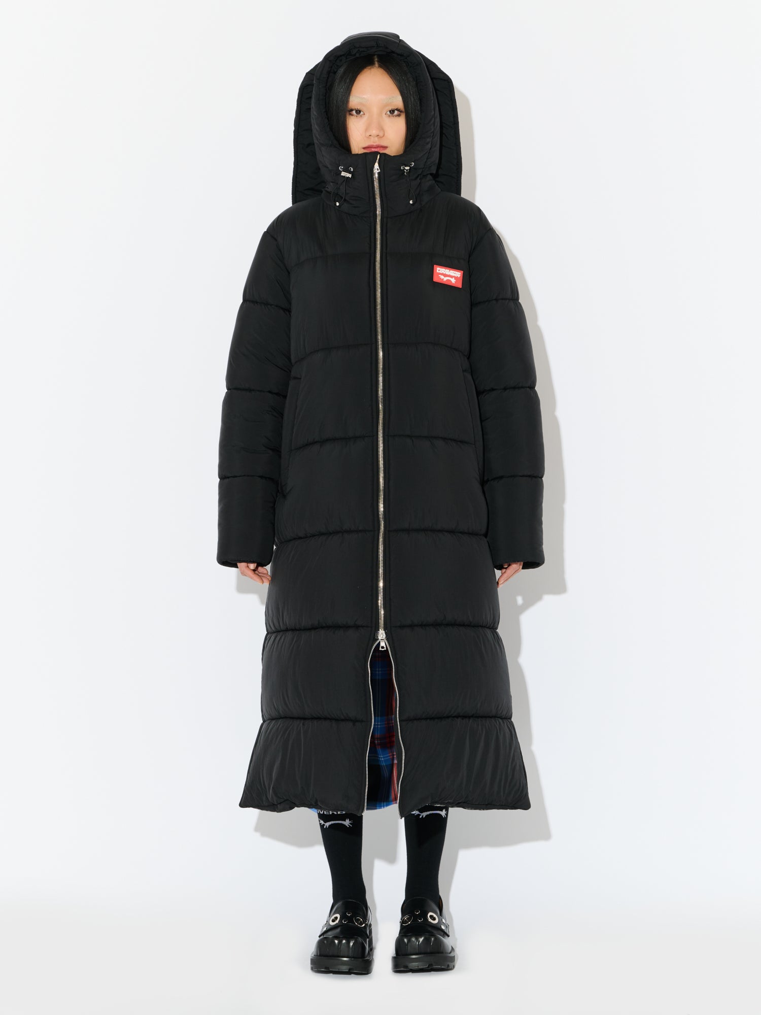 l*l様 CHARLESJEFFREYLOVERBOYChunkyRabbitB LONG BUNNY PUFFER JACKET in BLACK – Charles Jeffrey Loverboy 帽子
