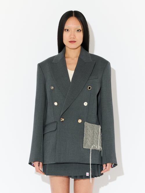 EDINBURGH JACKET in GREY | Charles Jeffrey Loverboy