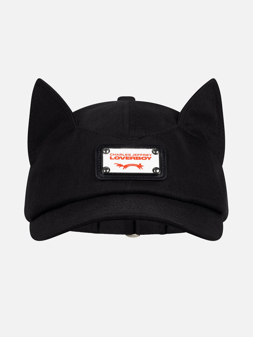 EARS CAP in BLACK | Charles Jeffrey Loverboy