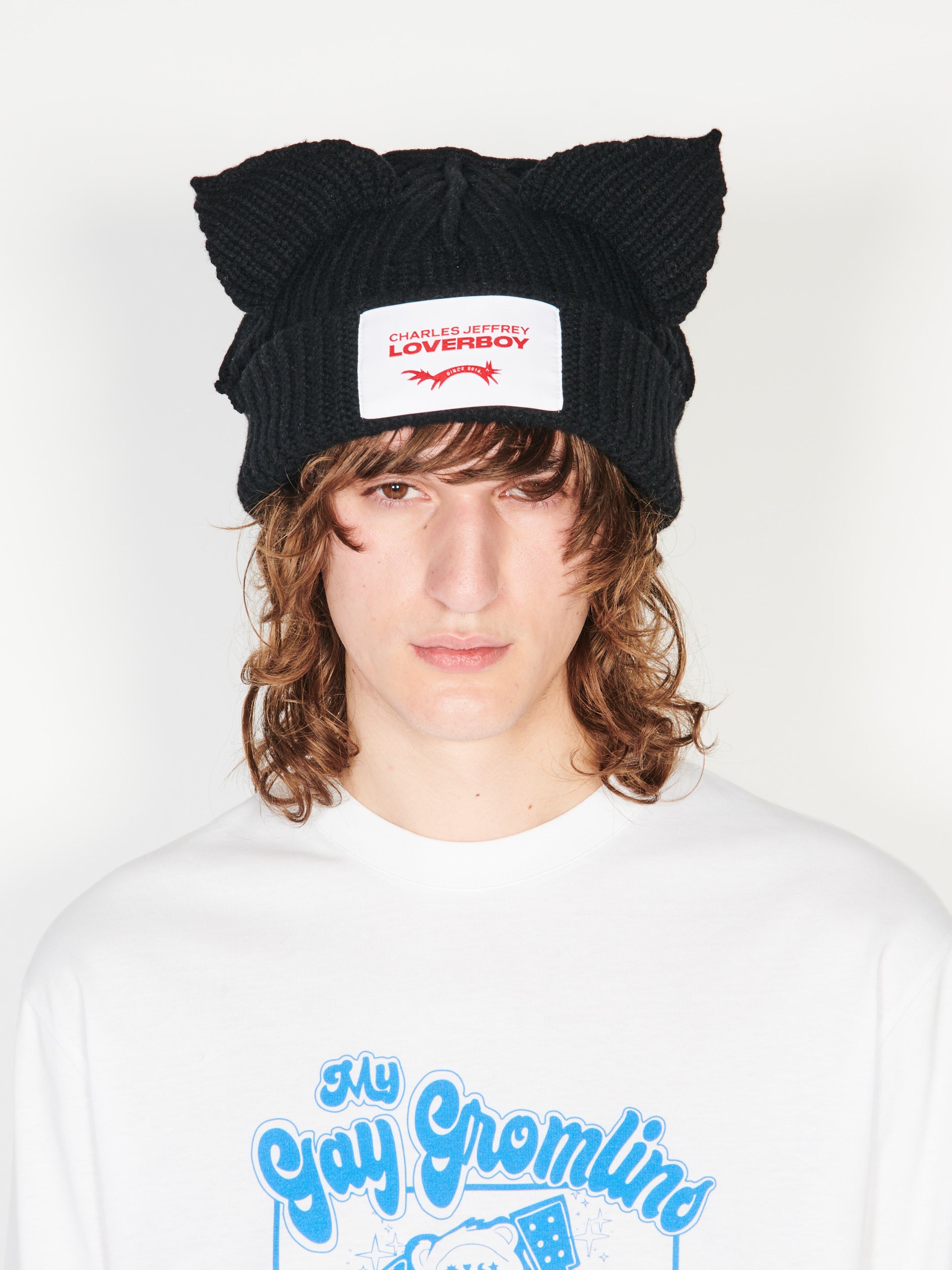 Hats and Chunky Beanies with ears | Charles Jeffrey Loverboy