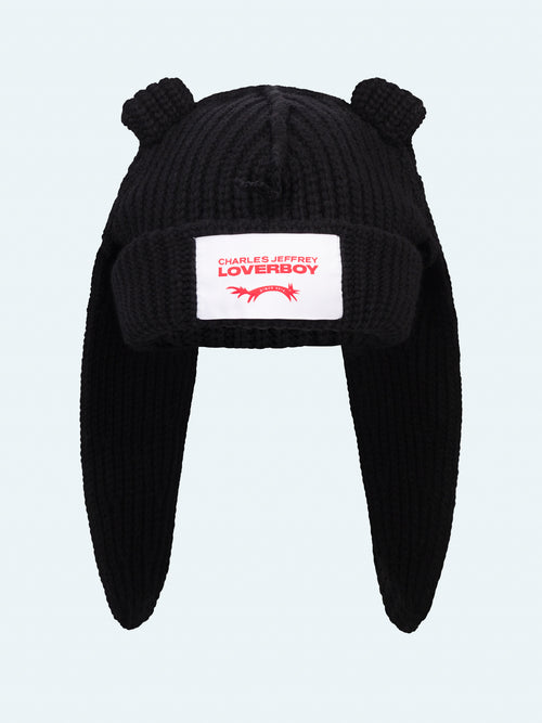CHUNKY RABBIT BEANIE | Charles Jeffrey Loverboy