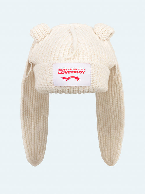 CHUNKY RABBIT BEANIE | Charles Jeffrey Loverboy