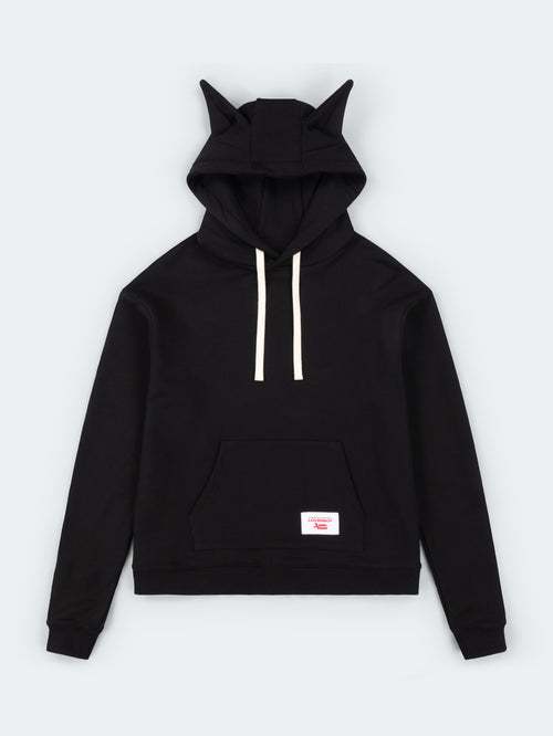 LABEL EARS HOODY