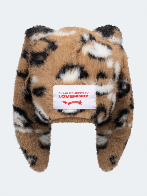 FLUFFY CHUNKY RABBIT BEANIE | Charles Jeffrey Loverboy