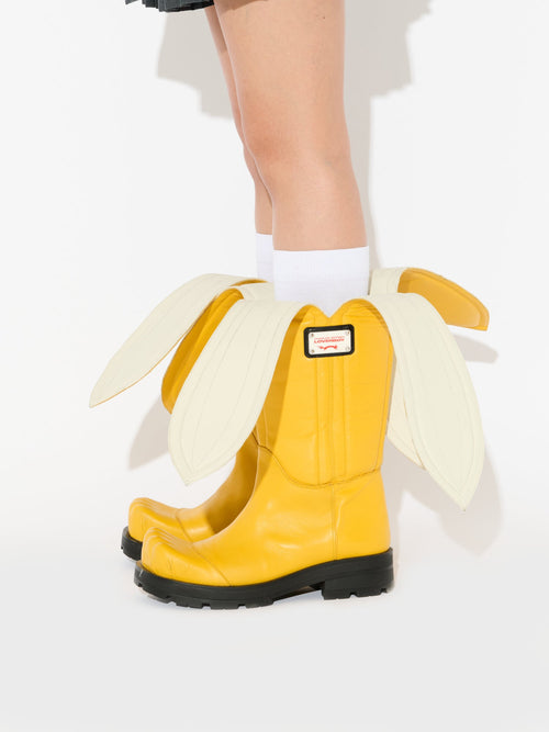 BANANA BOOT MOGGIES in YELLOW