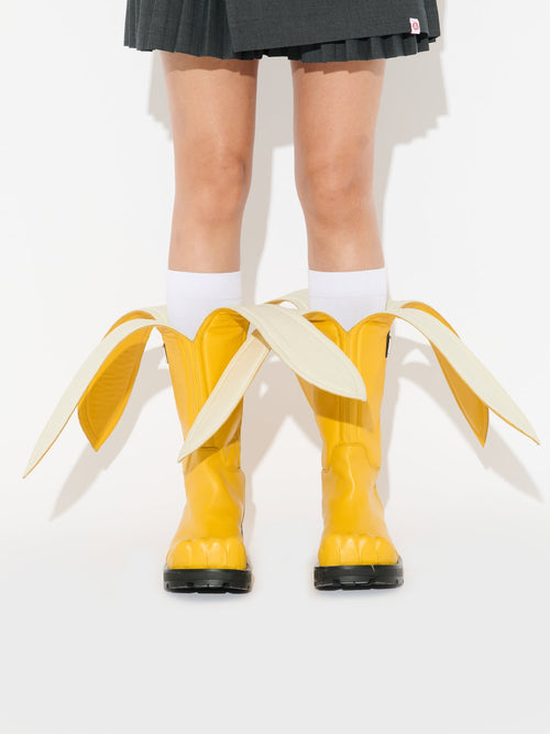 BANANA BOOT MOGGIES in YELLOW