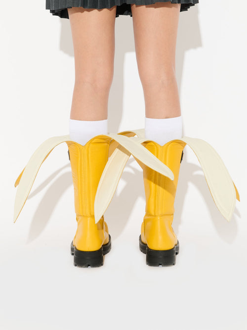 BANANA BOOT MOGGIES in YELLOW