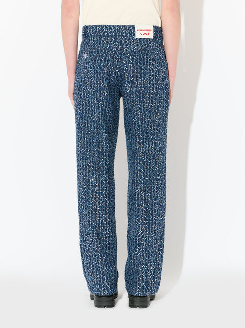 ART DENIM JEAN in BLUE | Charles Jeffrey Loverboy