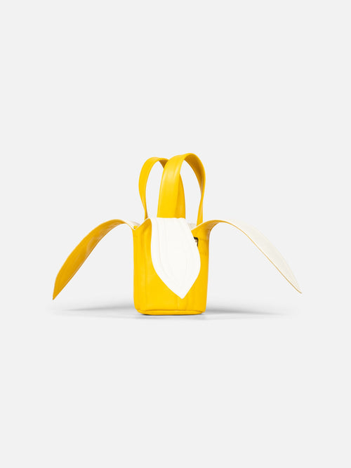 BANANA BUCKET BAG in YELLOW ECRU | Charles Jeffrey Loverboy