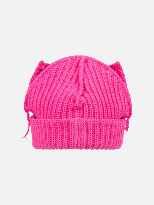 CHUNKY EARS BEANIE in PINK