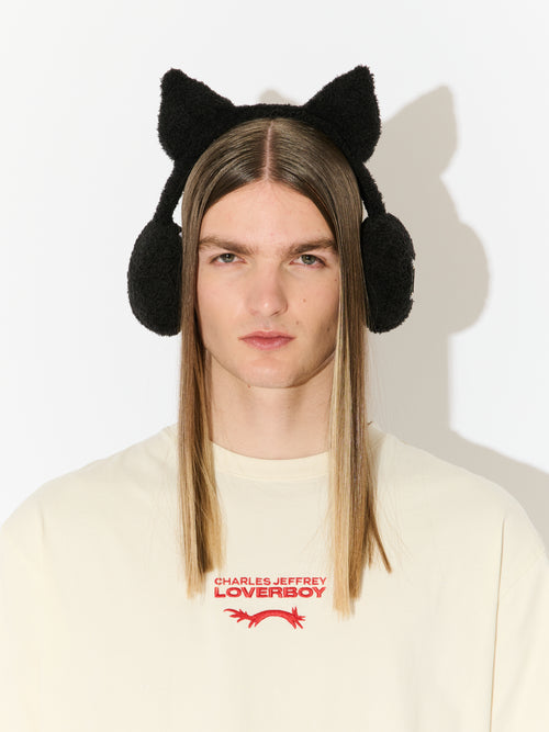 EAR WARMER in BLACK