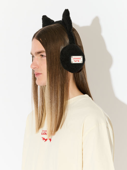 EAR WARMER in BLACK