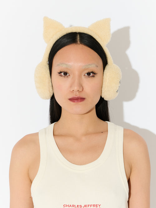 EAR WARMER in ECRU