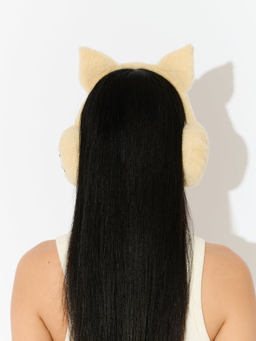 EAR WARMER in ECRU