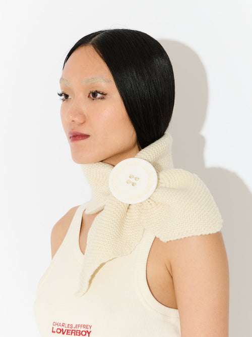 CYCLOPS SCARF in ECRU