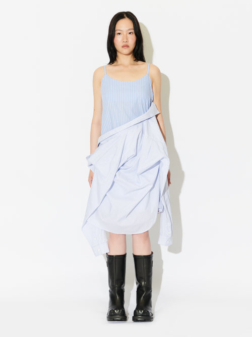 HUG SLIP DRESS in BLUE | Charles Jeffrey Loverboy