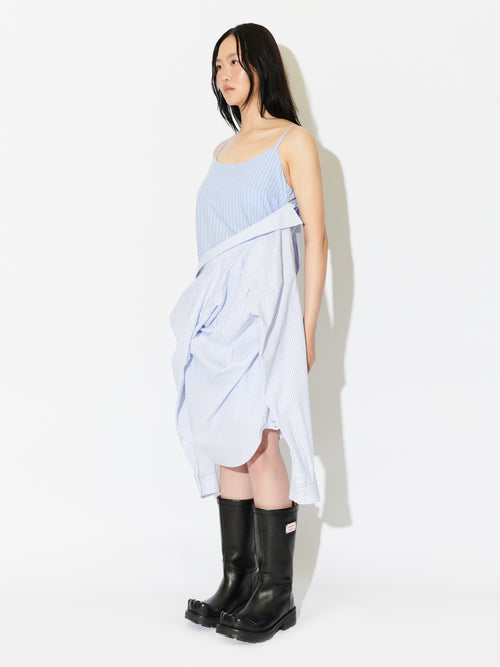 HUG SLIP DRESS in BLUE | Charles Jeffrey Loverboy