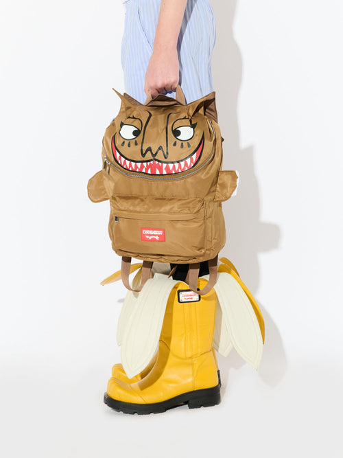 LION RUCKSACK in BEIGE