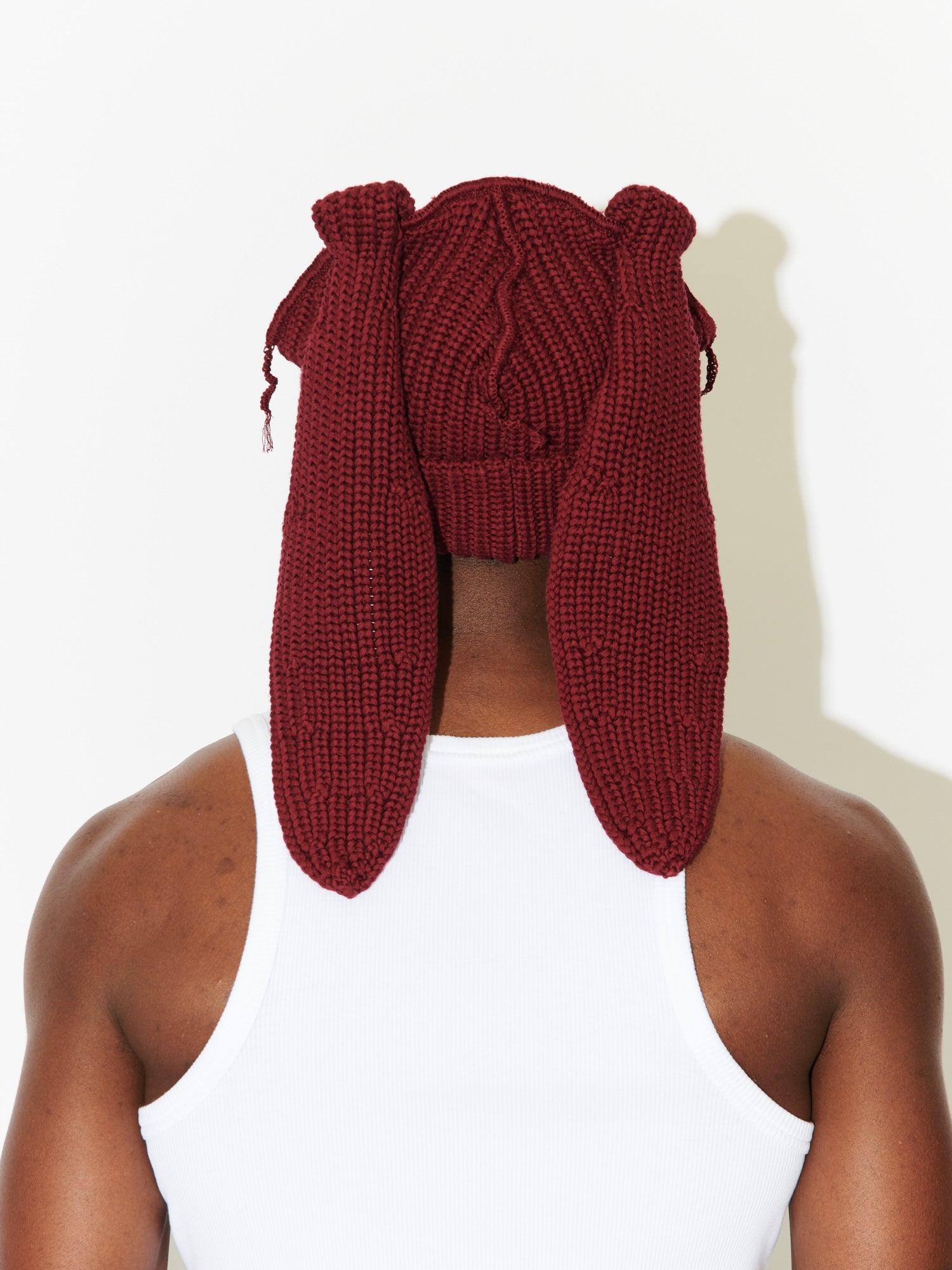 帽子 Charles Jeffrey LOVERBOY CHUNKY RABBIT Charles Jeffrey LOVERBOY Pink Chunky Rabbit Beanie Charles
