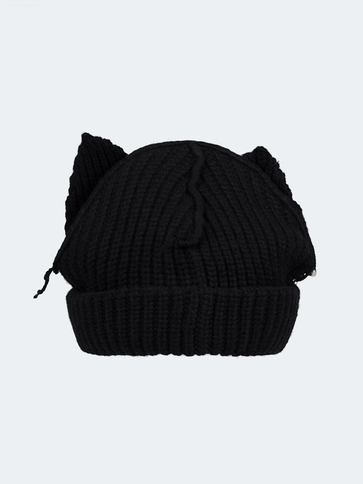 CHUNKY PUNK EARS BEANIE EXCLUSIVE in BLACK – Charles Jeffrey Loverboy