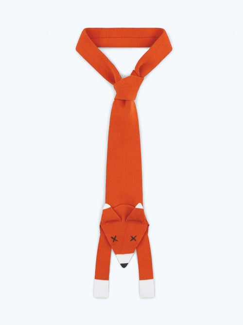 ANIMAL TIE in ORANGE