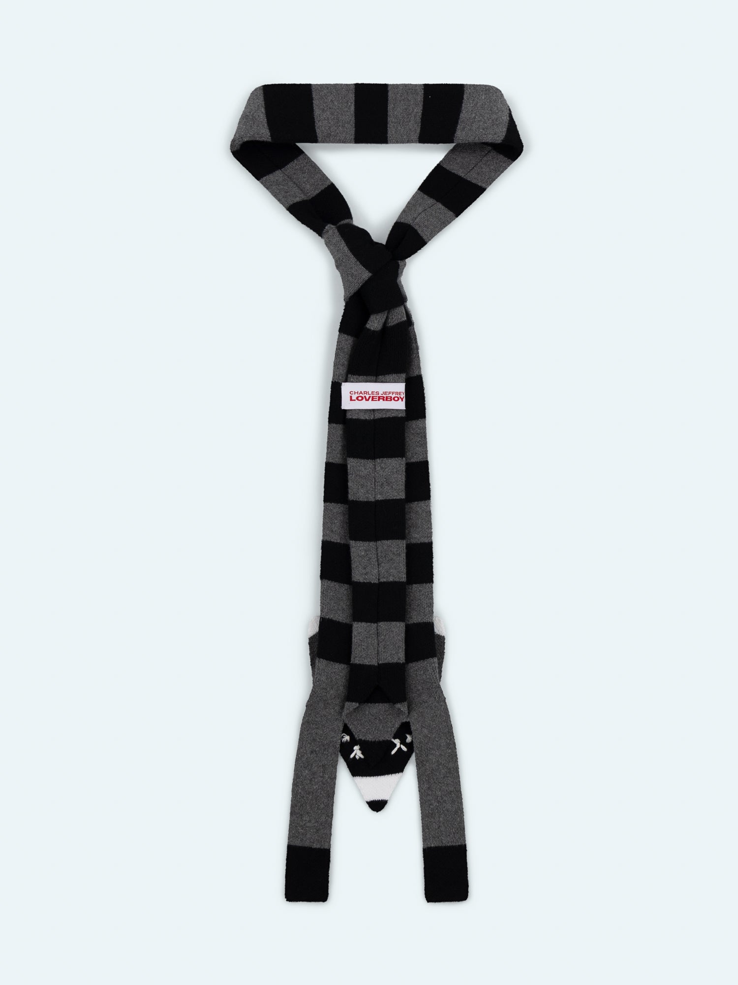 【正規店出品】CHARLES JEFFREY LOVERBOY ANIMAL TIE ORANGE ANIMAL TIE in ORANGE