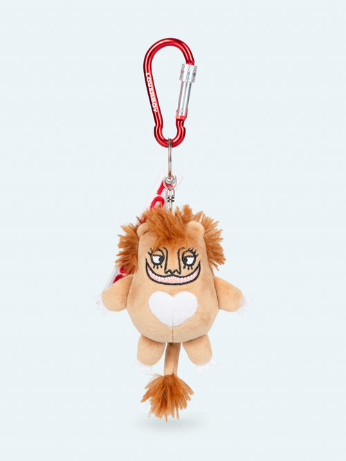 CHARACTER PLUSH KEYRING in YELLOW | Charles Jeffrey Loverboy