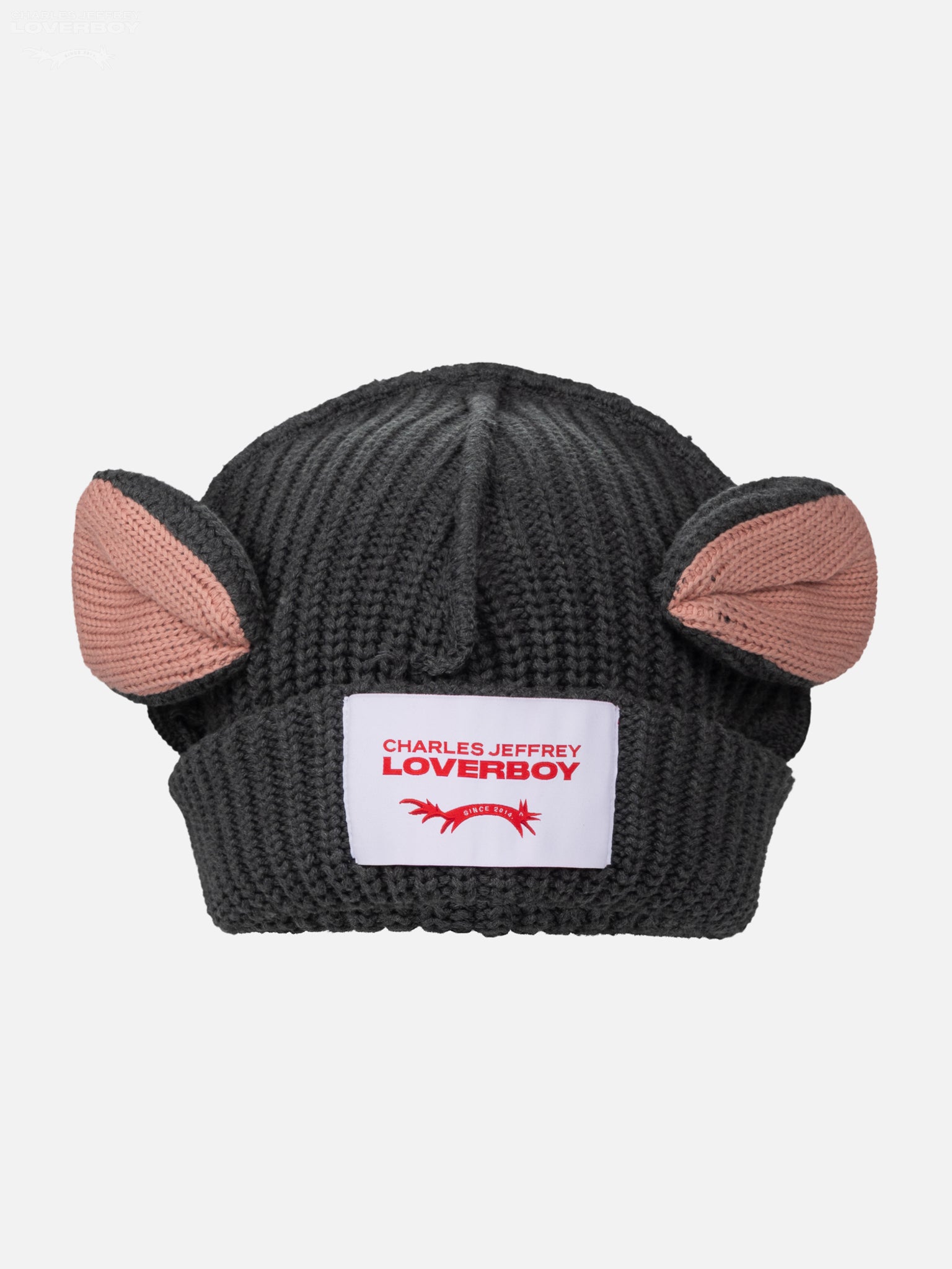 CHUNKY RAT BEANIE in GREY – Charles Jeffrey Loverboy