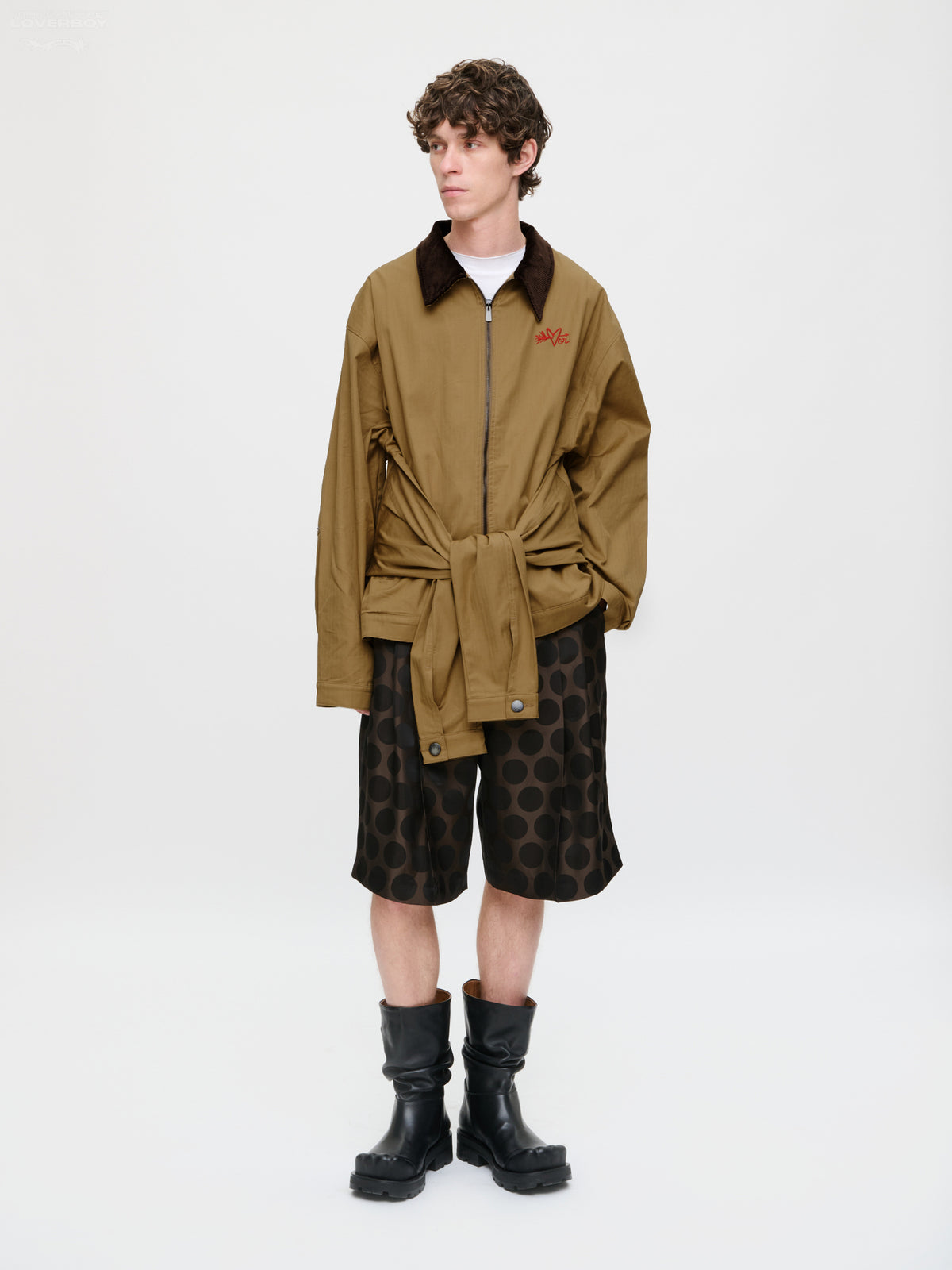 Hugging Jacket HUG JACKET in BEIGE – Charles Jeffrey Loverboy