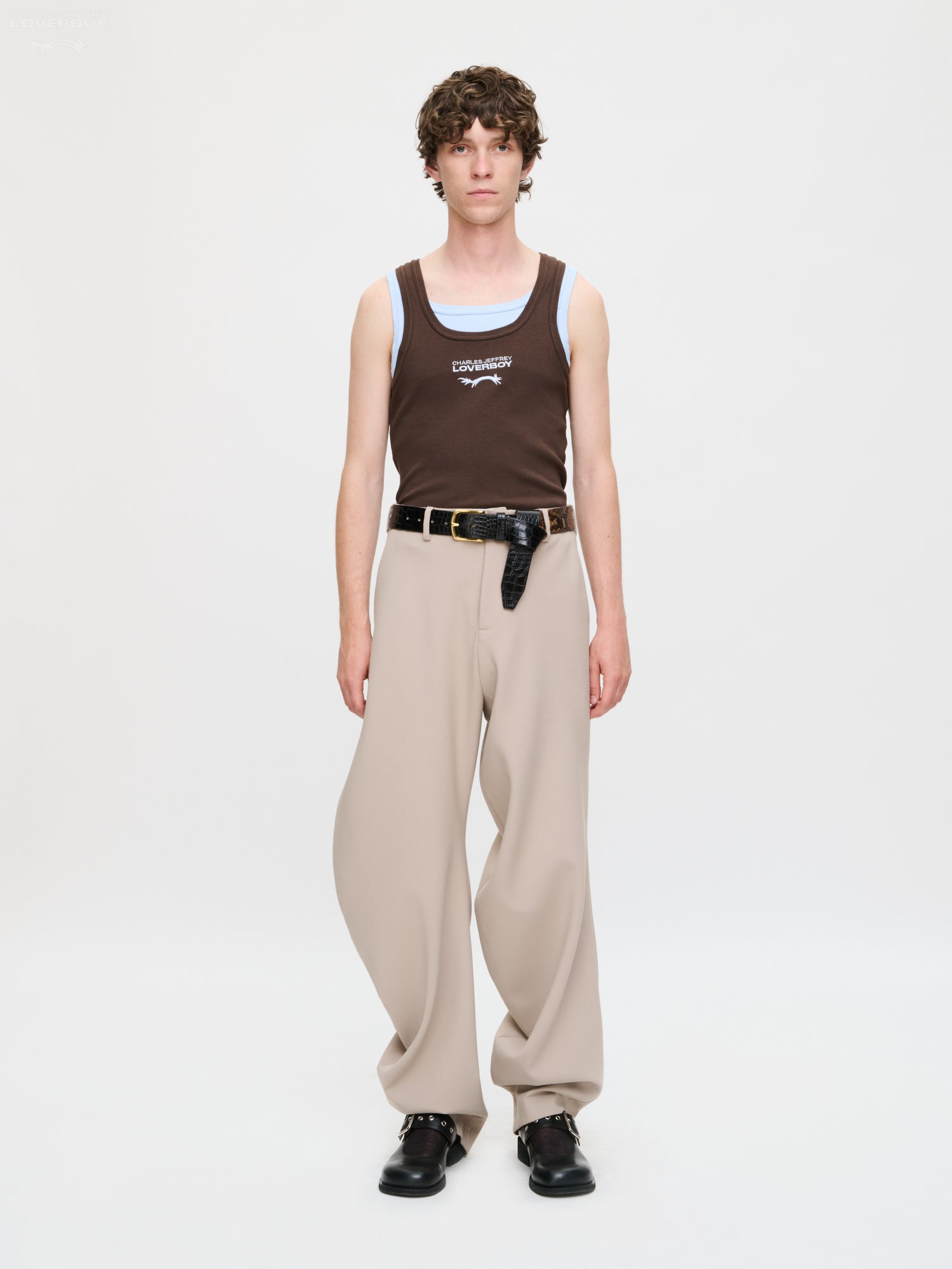 TOPSY TURVY PANT in BEIGE – Charles Jeffrey Loverboy