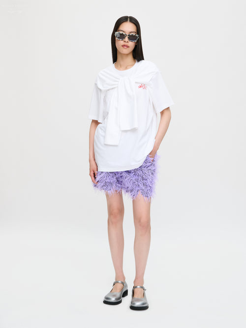 HOLD ME TEE in WHITE