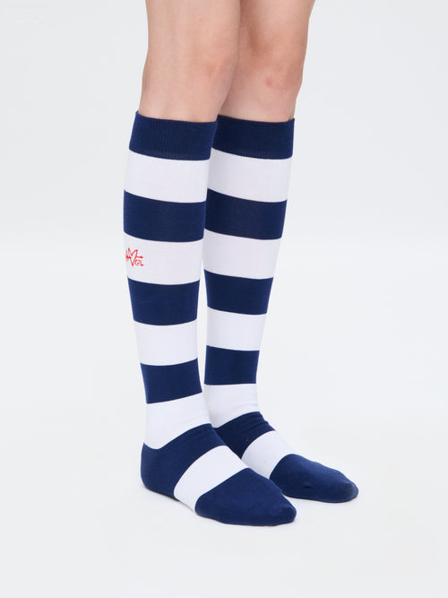 LOVERBOY SOCK - MULTIPACK in NAVY WHITE CORAL PINK