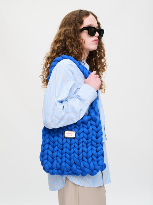 MARSHMALLOW BAG in BLUE | Charles Jeffrey Loverboy