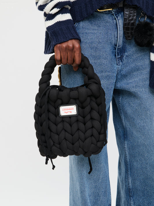 MINI MARSHMALLOW BAG in BLACK
