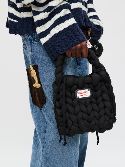 MINI MARSHMALLOW BAG in BLACK