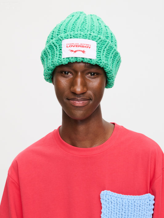 CHUBBY BEANIE EXCLUSIVE in GREEN