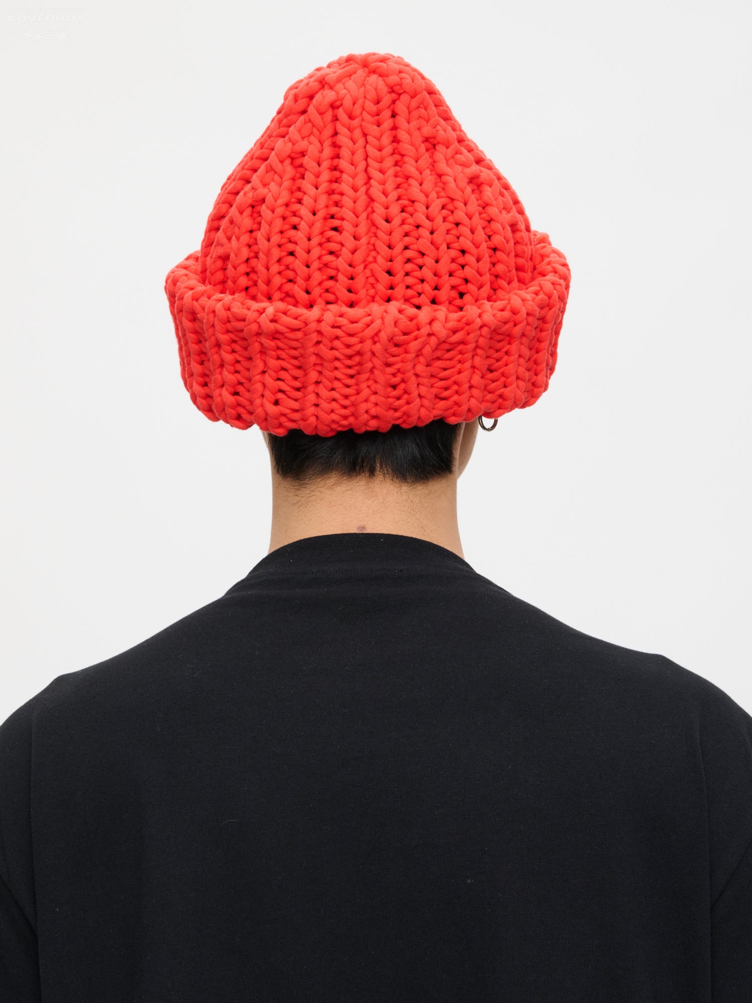 CHUBBY BEANIE EXCLUSIVE in RED – Charles Jeffrey Loverboy