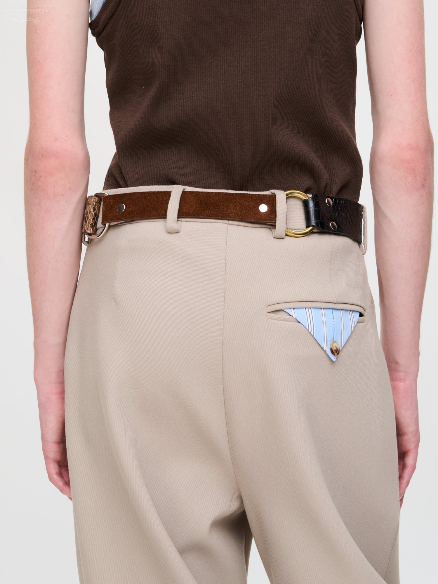 Sailor Collar and Streetwear Scarf | Charles Jeffrey Loverboy