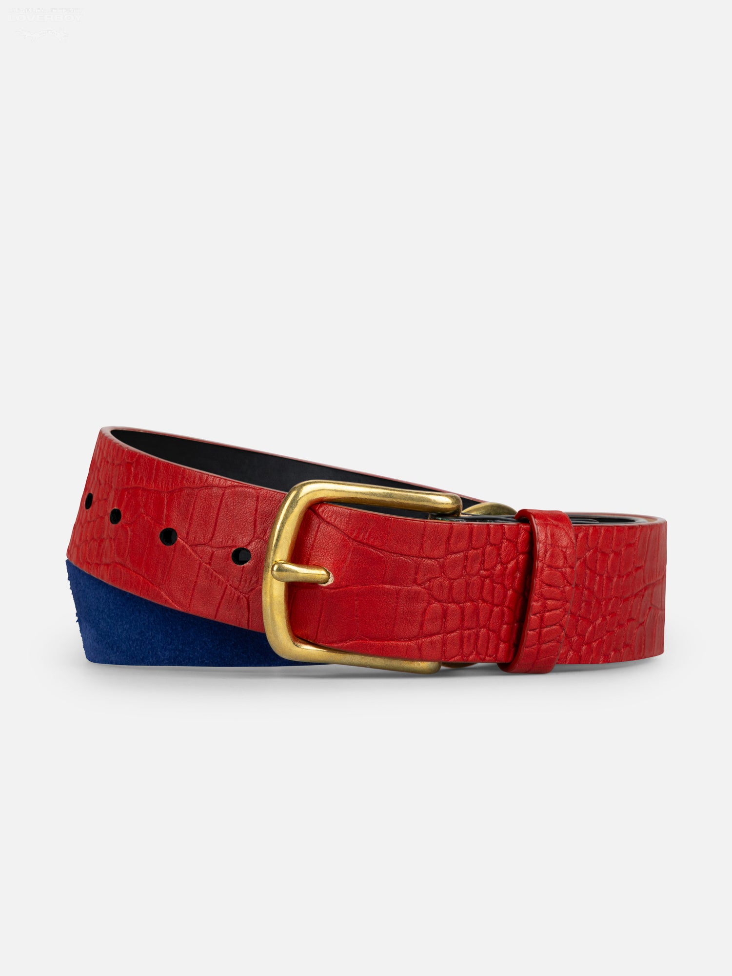COLLAGE BELT in RED BLUE GREEN