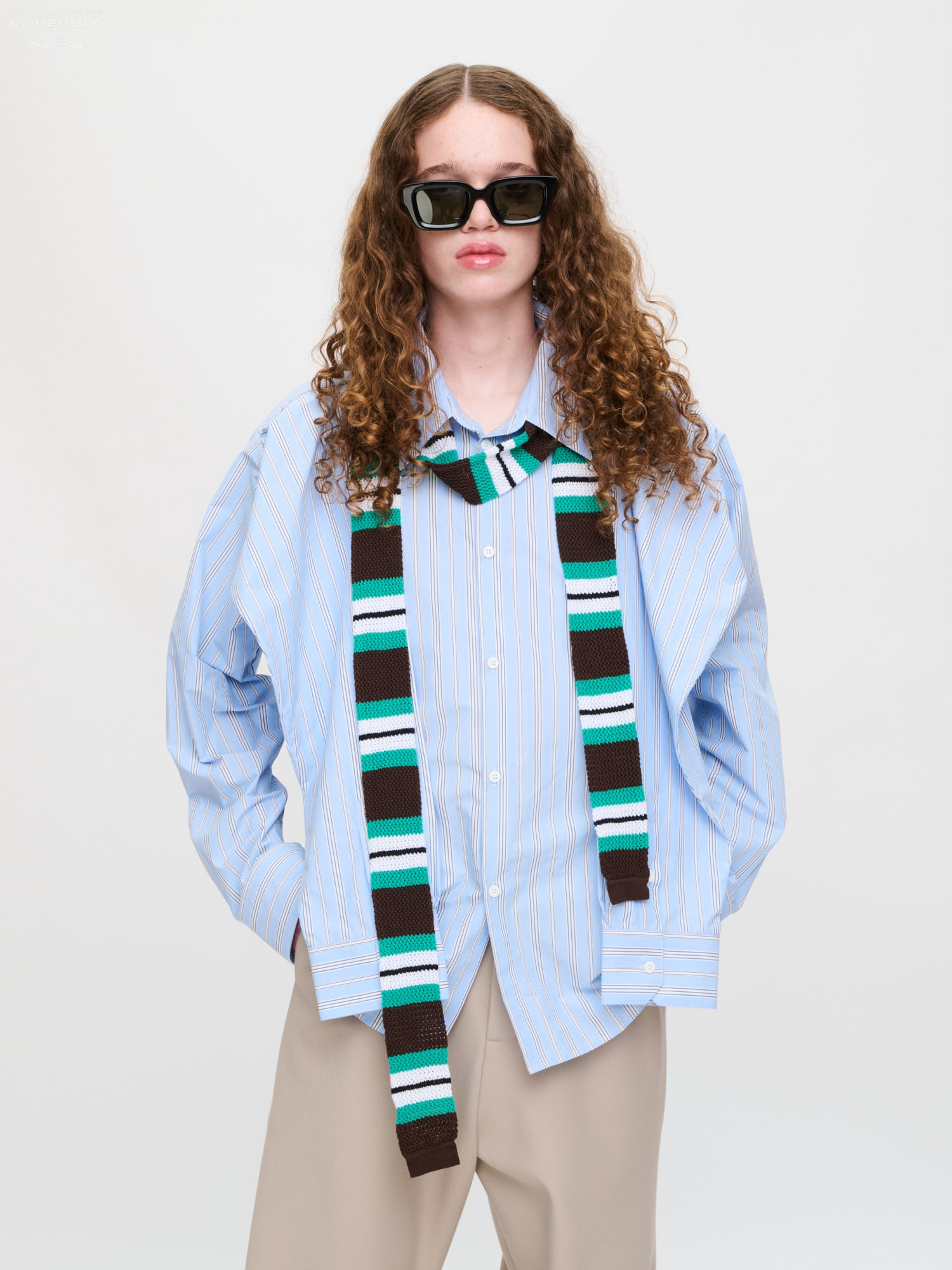 Sailor Collar and Streetwear Scarf | Charles Jeffrey Loverboy