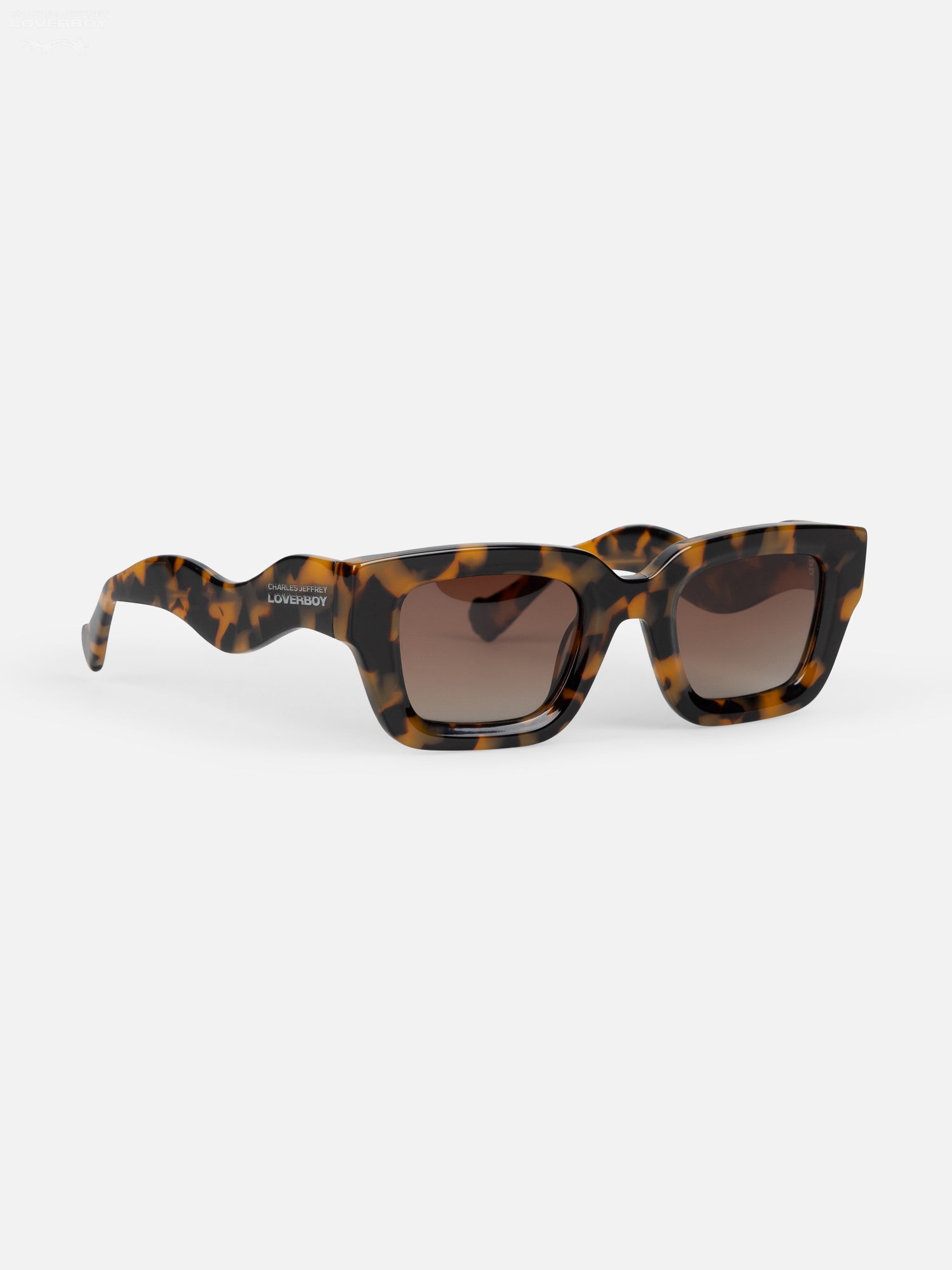 TOPSY TURVY SUNGLASSES in BROWN TORTOISE SHELL