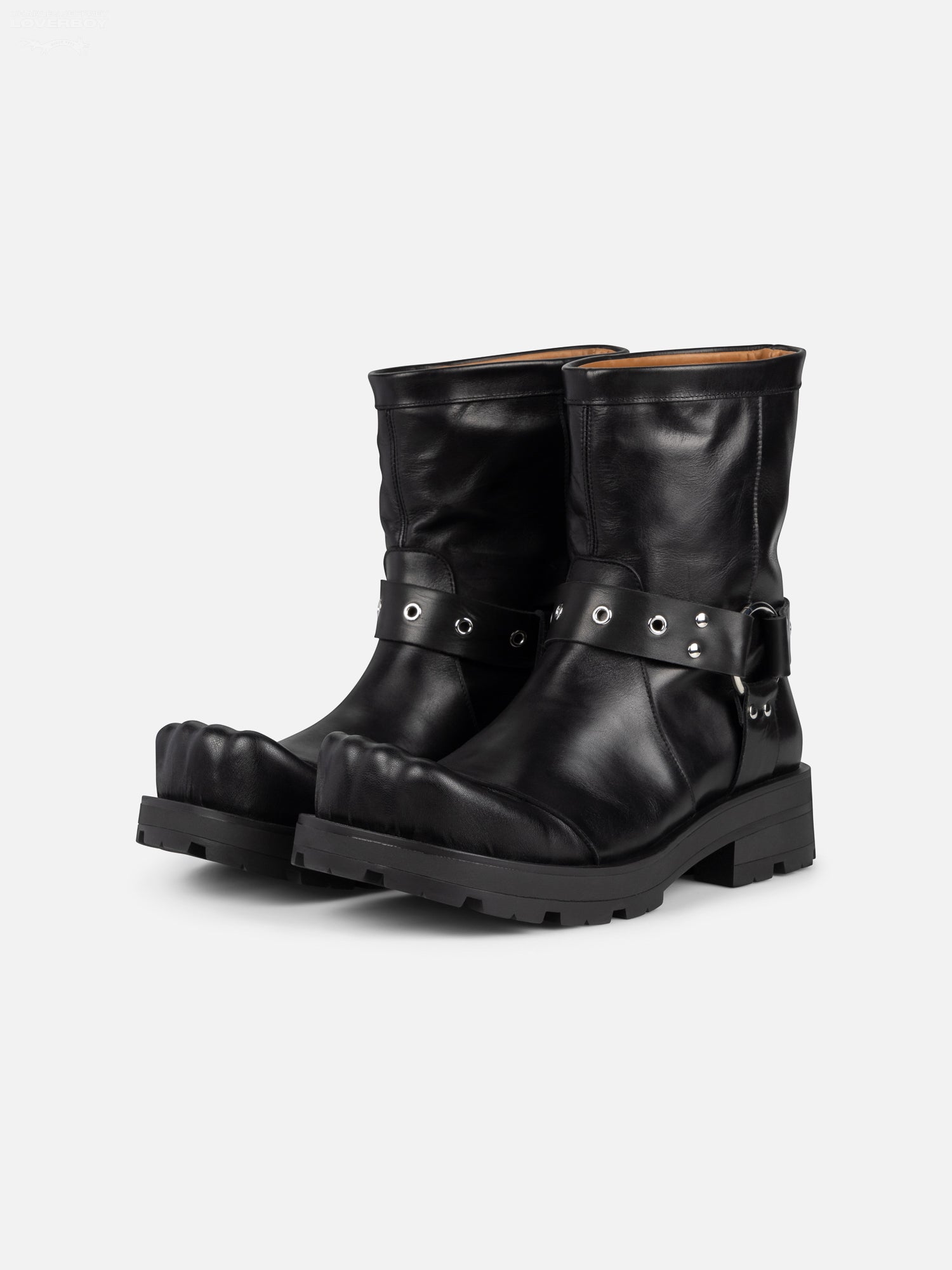 RIDER BOOT MOGGIES in BLACK