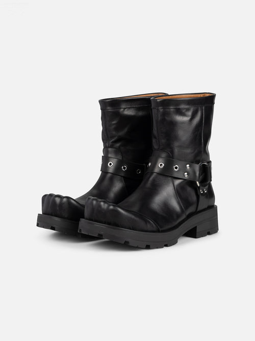 RIDER BOOT MOGGIES in BLACK