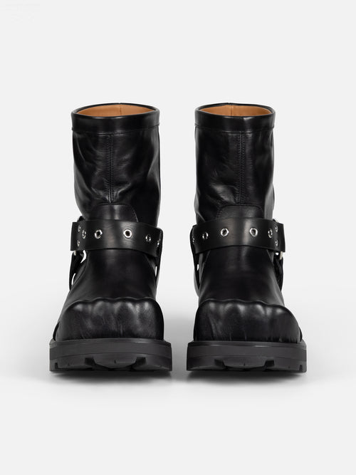 RIDER BOOT MOGGIES in BLACK