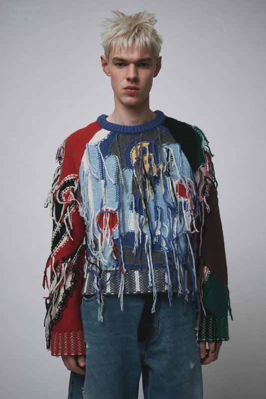GUDDLE SWEATER in MULTICOLOUR