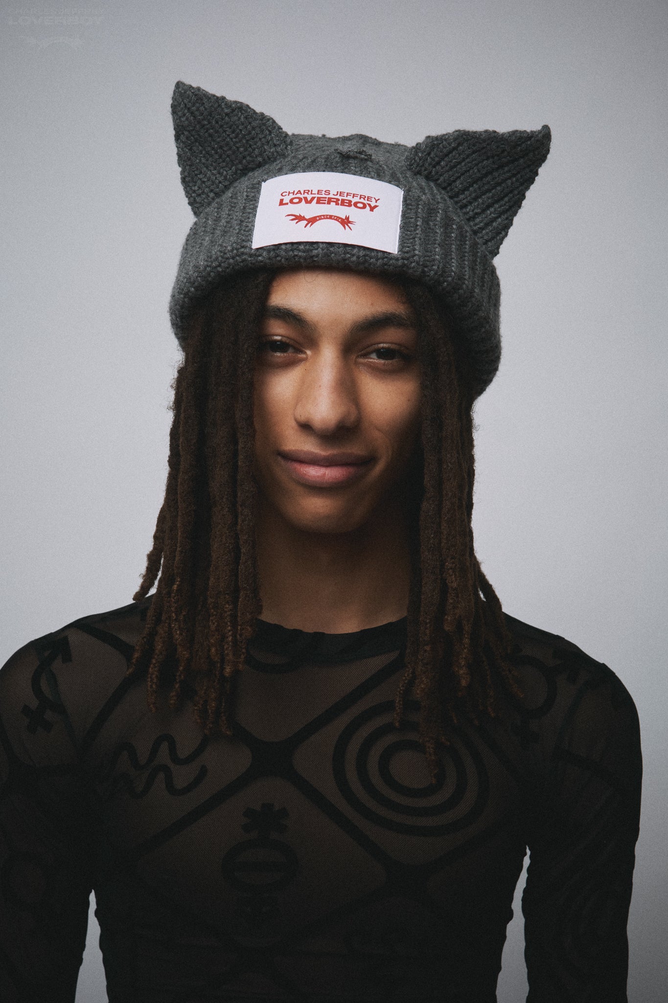 CHUNKY EARS BEANIE EXCLUSIVE in GREY