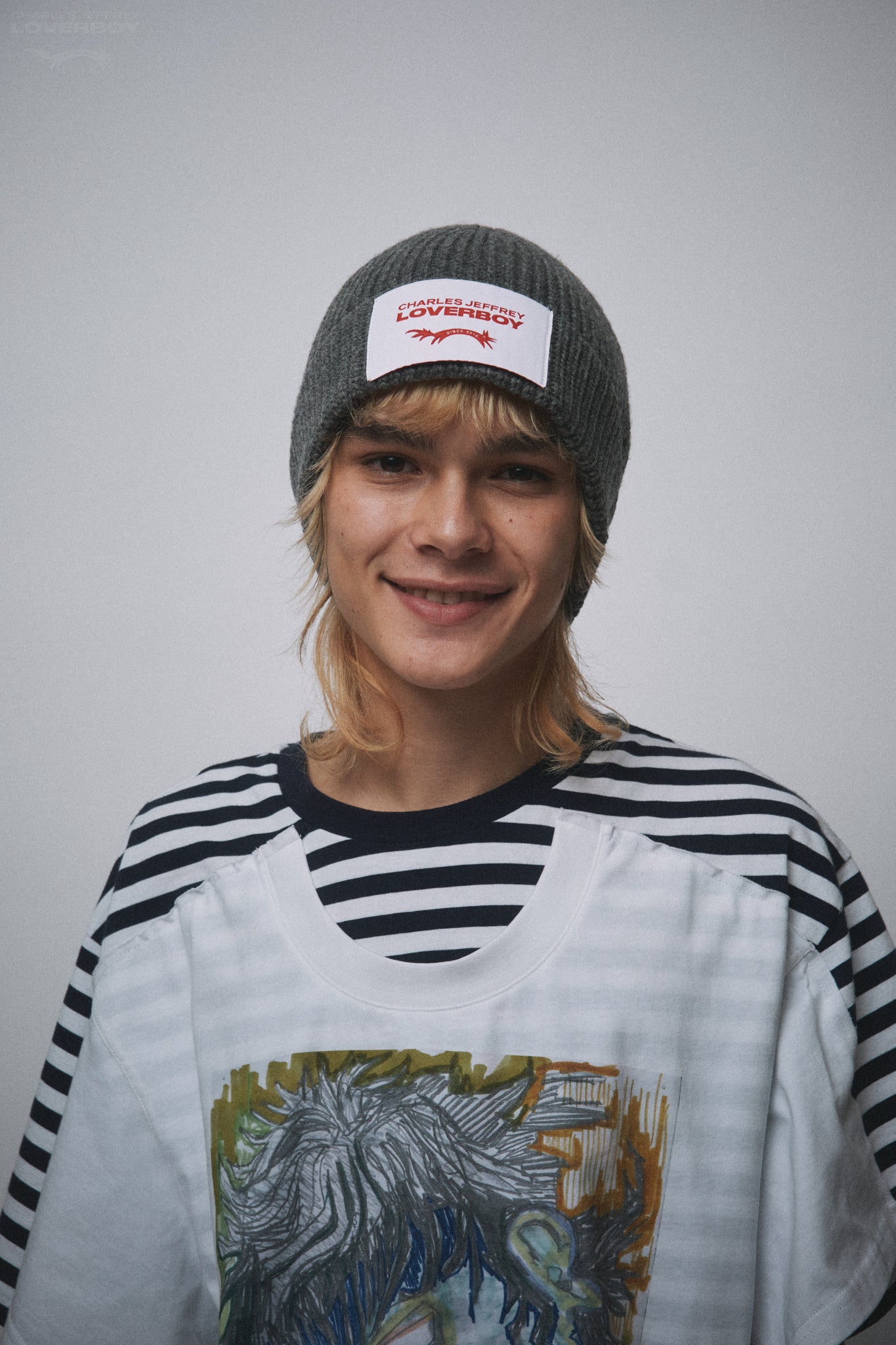 CHUNKY RIB BEANIE EXCLUSIVE in GREY