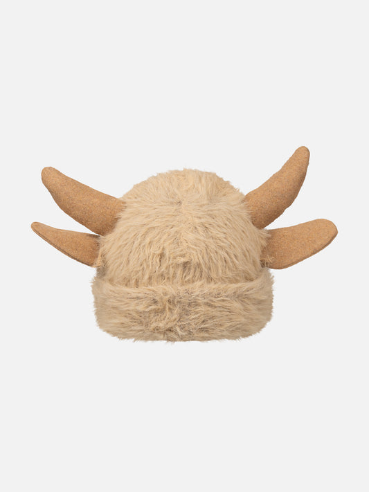 HIGHLAND COW BEANIE in BROWN