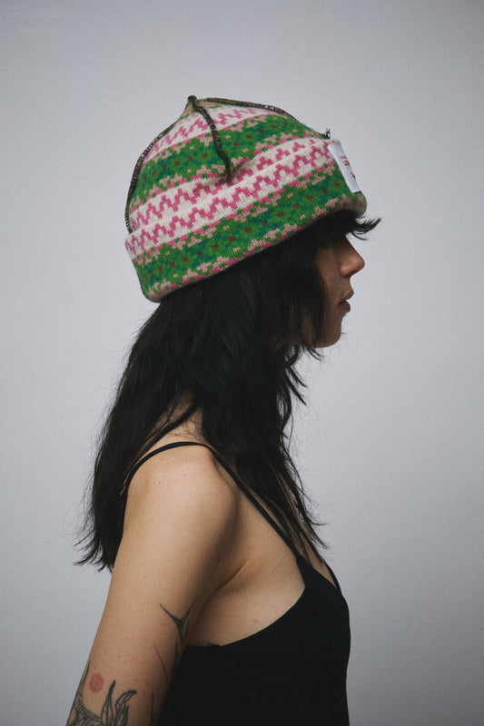 FAIRISLE SCOTTS BEANIE in MULTICOLOUR